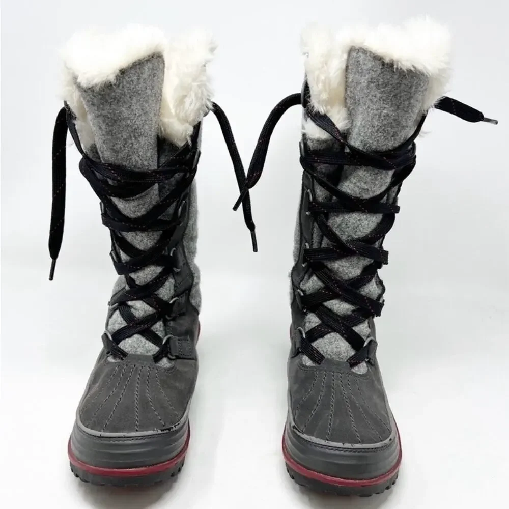 Sorel Tivoli High II Boot Winter Snow gray black